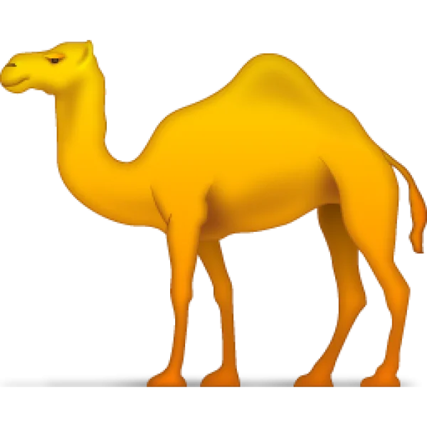 Golden Camel Transparent PNG