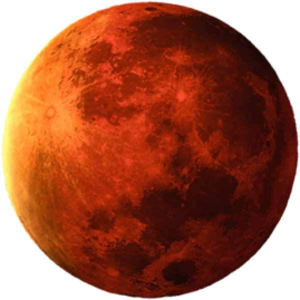 Red Planet PNG Transparent Background