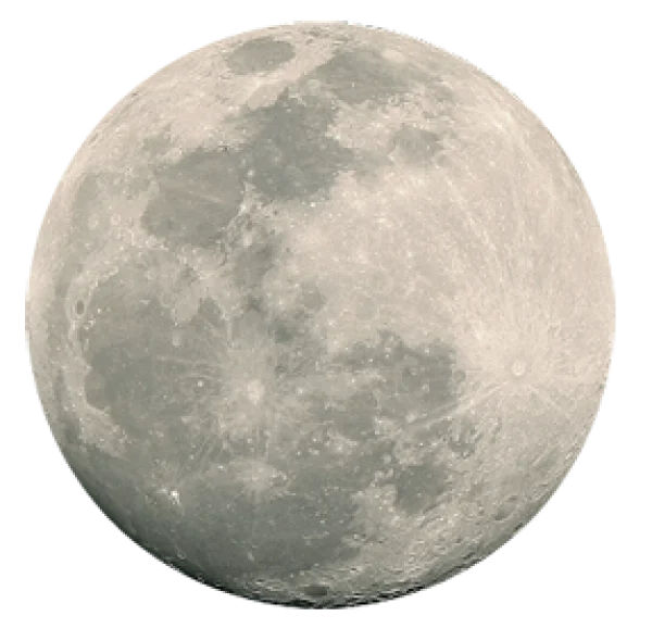 Full Moon PNG Transparent Background