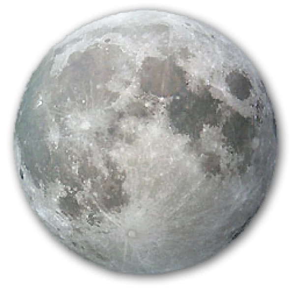 Full Moon PNG Transparent Background