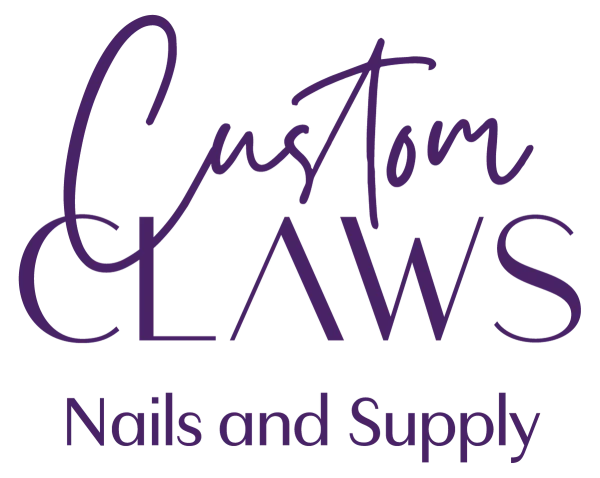 Custom CLAWS Nails and Supply Logo PNG Transparent