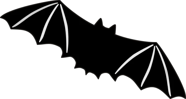 Cartoon Halloween Bat PNG Transparent
