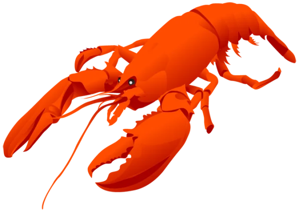 Red Lobster PNG Transparent Background