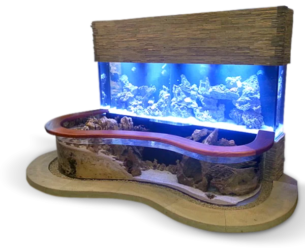 Modern Custom Aquarium PNG Transparent Background