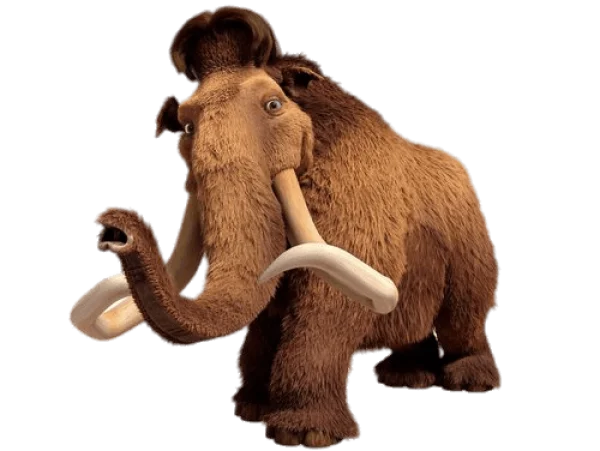 Manny The Mammoth Ice Age PNG Transparent Background