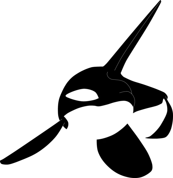 Abstract Bitten Apple Shape PNG