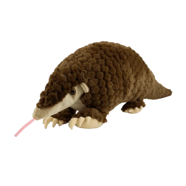 Pangolin Plush Toy Transparent Background PNG