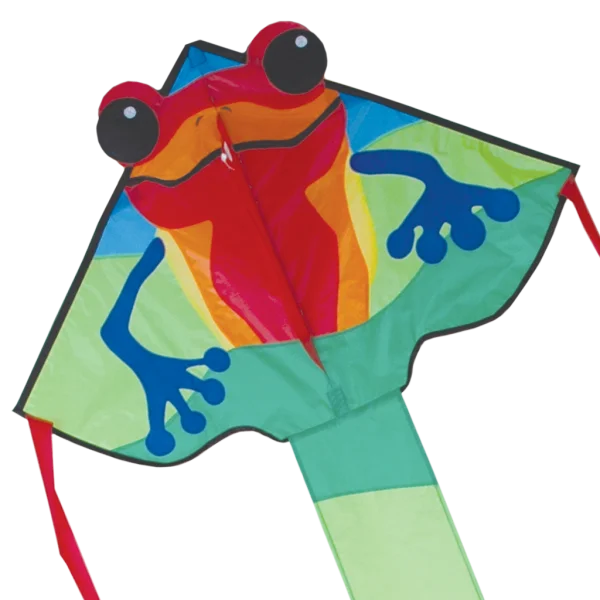 Colorful Frog Kite PNG Transparent Background