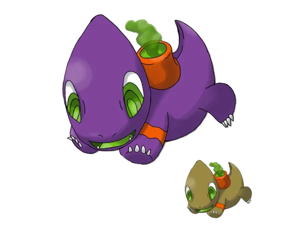 Cartoon Monsters with Smoke Vent PNG