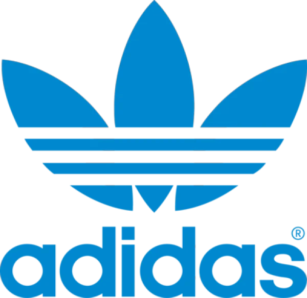 Blue Adidas Trefoil Logo Transparent Background