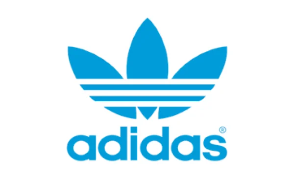 Adidas Trefoil Logo Blue PNG Transparent