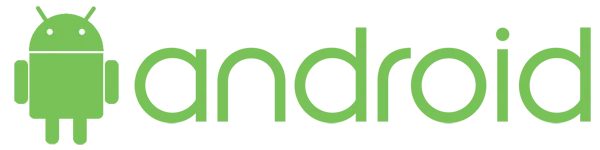Android Logo with Wordmark PNG Transparent