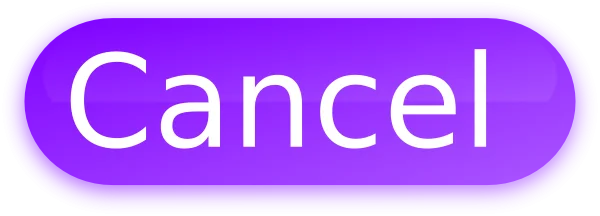 Purple Glossy Cancel Button PNG