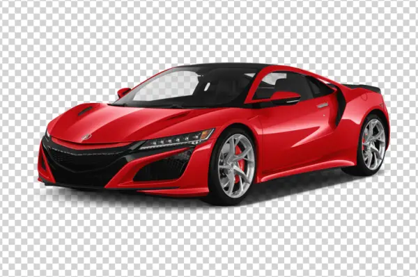 Red Sports Car PNG Transparent Background
