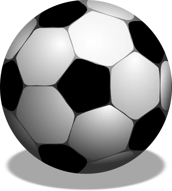 Classic Soccer Ball PNG Transparent Background