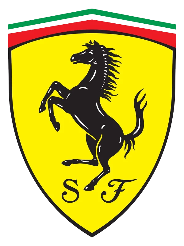 Ferrari Logo PNG Transparent Background