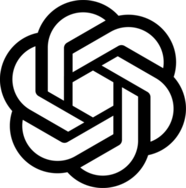 OpenAI Logo PNG Transparent Background