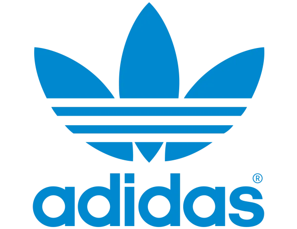 Adidas Trefoil Logo Blue PNG