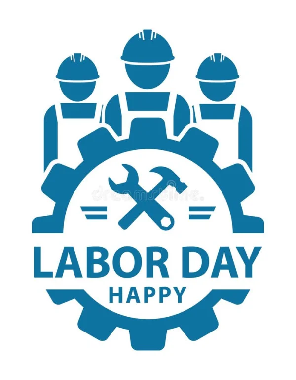 Happy Labor Day Workers Icon PNG Transparent Background