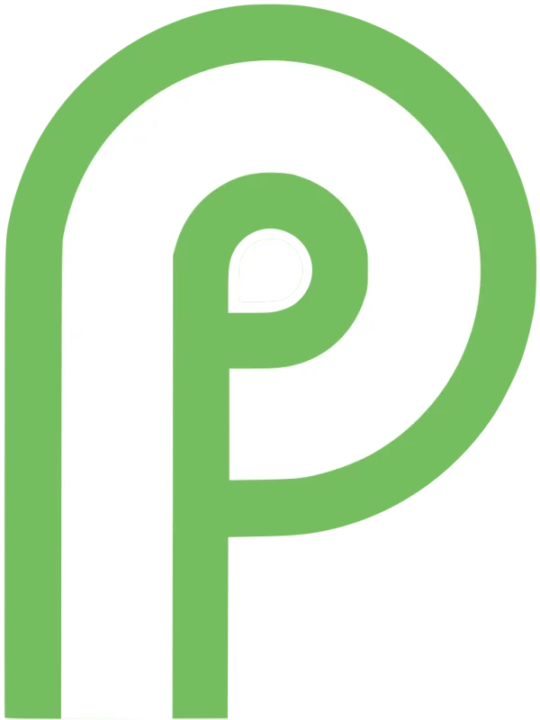 Android P Logo Transparent PNG
