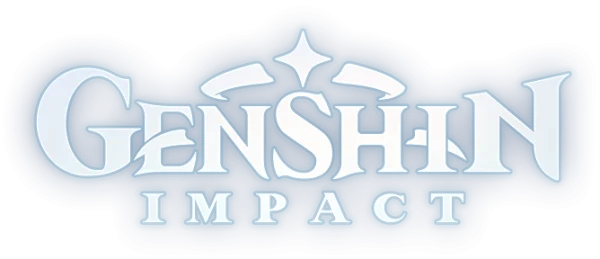 Genshin Impact Logo PNG Transparent Background