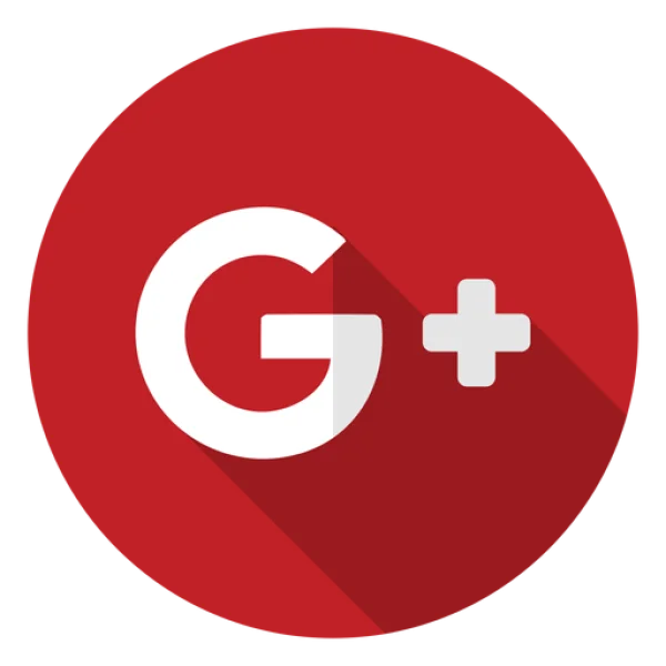Google Plus Logo Red Circle Transparent PNG