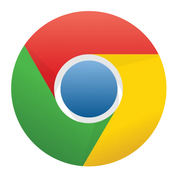 Google Chrome Logo PNG Transparent Background