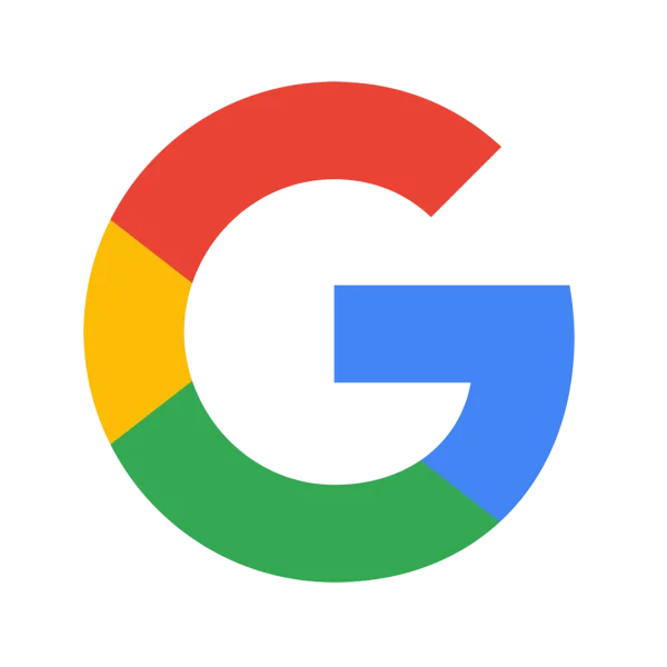 Google G Logo PNG Transparent Background