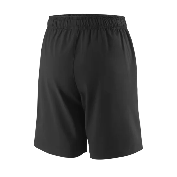 Black Athletic Shorts Back View PNG Transparent