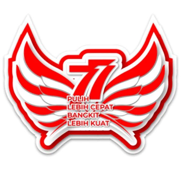 77th Indonesian Independence Day Logo Transparent PNG