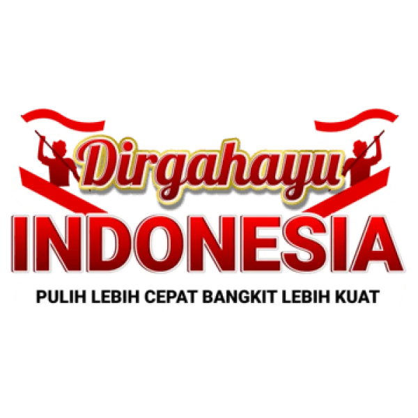 Dirgahayu Indonesia PNG Transparent Background