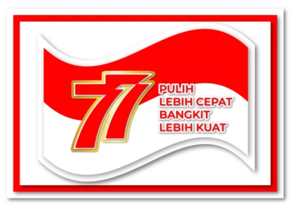 Indonesian Independence Day 77th Anniversary PNG