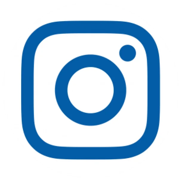 Blue Instagram Icon PNG Transparent