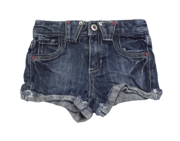 Stylish Denim Shorts PNG Transparent Background