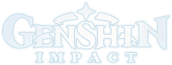 Genshin Impact Logo Transparent PNG