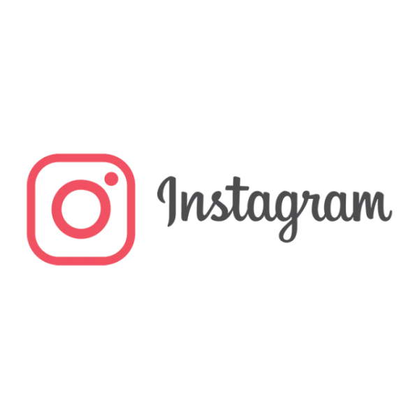 Instagram Logo and Wordmark Transparent PNG
