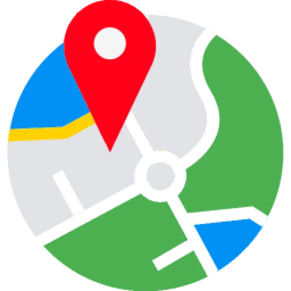 Location Pin on Map Icon PNG Transparent Background