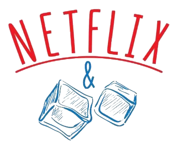 Netflix & Chill Doodle PNG Transparent Background