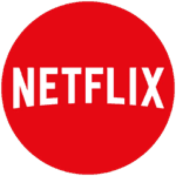 Netflix Red Circular Logo PNG