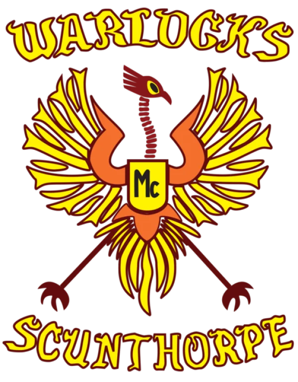 Warlocks MC Scunthorpe Logo PNG Transparent