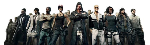 Diverse Group of Urban Characters PNG Transparent