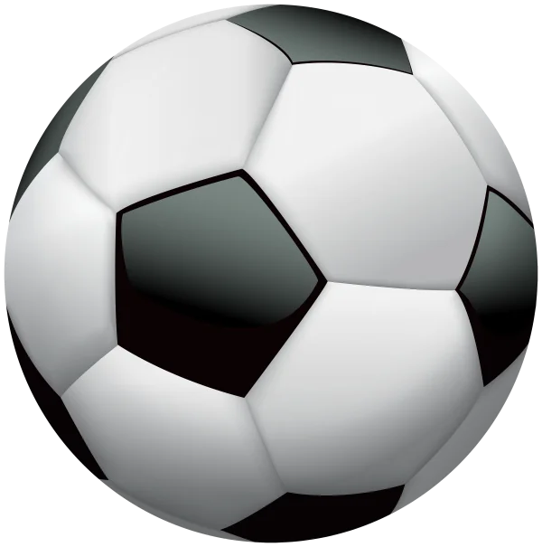 Classic Soccer Ball Transparent PNG