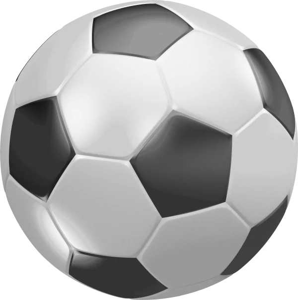 Classic Soccer Ball PNG Transparent