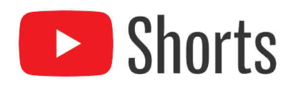 YouTube Shorts Logo Transparent Background