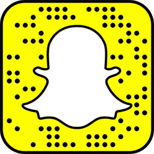 Snapchat Ghost Logo Snapcode PNG Transparent