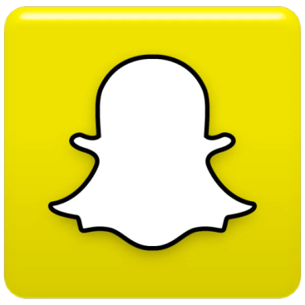Snapchat Logo Icon PNG Transparent Background