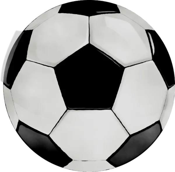 Classic Soccer Ball PNG Transparent