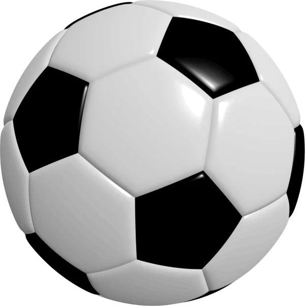Classic Soccer Ball PNG Transparent Background