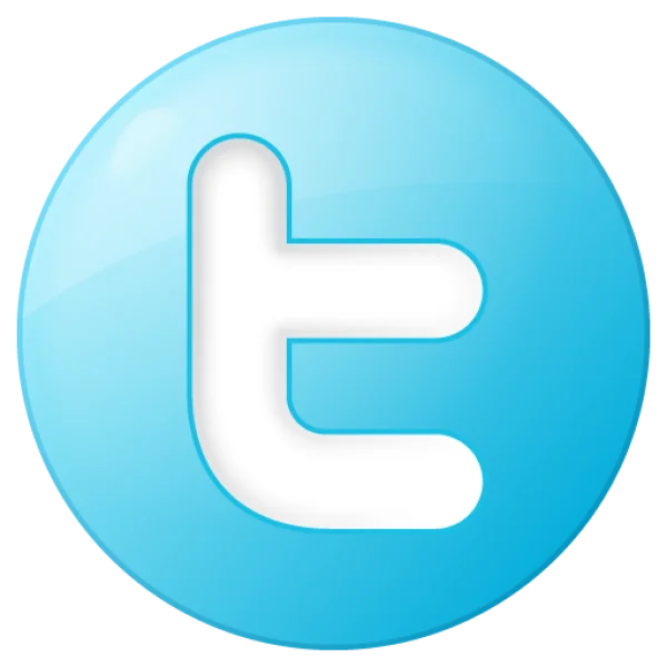 Classic Twitter 't' Logo Icon Transparent PNG