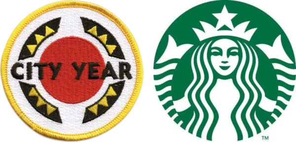 City Year Logo Patch PNG Transparent Background